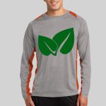 Long Sleeve Heather Colorblock Contender ™ Tee Thumbnail