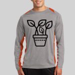 Long Sleeve Heather Colorblock Contender ™ Tee Thumbnail