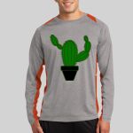 Long Sleeve Heather Colorblock Contender ™ Tee Thumbnail