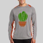Long Sleeve Heather Colorblock Contender ™ Tee Thumbnail