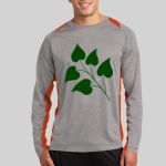 Long Sleeve Heather Colorblock Contender ™ Tee Thumbnail