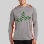 Long Sleeve Heather Colorblock Contender ™ Tee Thumbnail