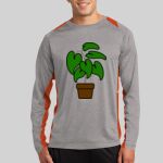 Long Sleeve Heather Colorblock Contender ™ Tee Thumbnail