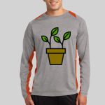 Long Sleeve Heather Colorblock Contender ™ Tee Thumbnail