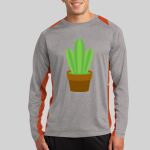 Long Sleeve Heather Colorblock Contender ™ Tee Thumbnail