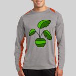 Long Sleeve Heather Colorblock Contender ™ Tee Thumbnail