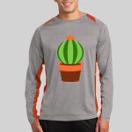 Long Sleeve Heather Colorblock Contender ™ Tee Thumbnail