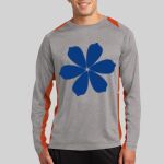 Long Sleeve Heather Colorblock Contender ™ Tee Thumbnail