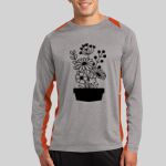 Long Sleeve Heather Colorblock Contender ™ Tee Thumbnail