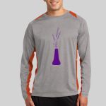 Long Sleeve Heather Colorblock Contender ™ Tee Thumbnail