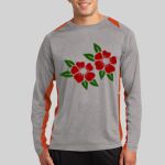 Long Sleeve Heather Colorblock Contender ™ Tee Thumbnail