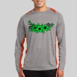 Long Sleeve Heather Colorblock Contender ™ Tee Thumbnail