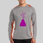 Long Sleeve Heather Colorblock Contender ™ Tee Thumbnail