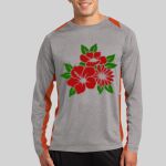 Long Sleeve Heather Colorblock Contender ™ Tee Thumbnail