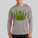 Long Sleeve Heather Colorblock Contender ™ Tee Thumbnail