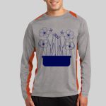 Long Sleeve Heather Colorblock Contender ™ Tee Thumbnail