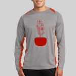 Long Sleeve Heather Colorblock Contender ™ Tee Thumbnail