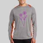Long Sleeve Heather Colorblock Contender ™ Tee Thumbnail