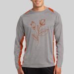 Long Sleeve Heather Colorblock Contender ™ Tee Thumbnail
