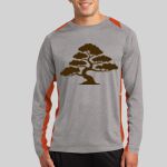 Long Sleeve Heather Colorblock Contender ™ Tee Thumbnail