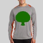 Long Sleeve Heather Colorblock Contender ™ Tee Thumbnail