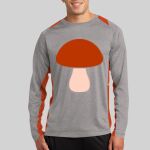 Long Sleeve Heather Colorblock Contender ™ Tee Thumbnail
