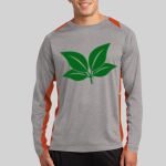 Long Sleeve Heather Colorblock Contender ™ Tee Thumbnail