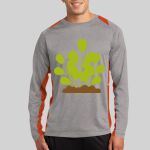 Long Sleeve Heather Colorblock Contender ™ Tee Thumbnail