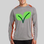 Long Sleeve Heather Colorblock Contender ™ Tee Thumbnail