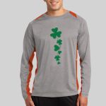 Long Sleeve Heather Colorblock Contender ™ Tee Thumbnail