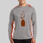 Long Sleeve Heather Colorblock Contender ™ Tee Thumbnail