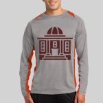 Long Sleeve Heather Colorblock Contender ™ Tee Thumbnail