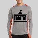 Long Sleeve Heather Colorblock Contender ™ Tee Thumbnail