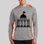 Long Sleeve Heather Colorblock Contender ™ Tee Thumbnail