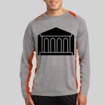Long Sleeve Heather Colorblock Contender ™ Tee Thumbnail