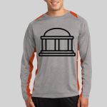 Long Sleeve Heather Colorblock Contender ™ Tee Thumbnail