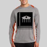 Long Sleeve Heather Colorblock Contender ™ Tee Thumbnail