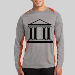 Long Sleeve Heather Colorblock Contender ™ Tee Thumbnail