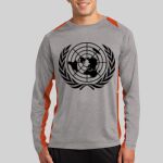 Long Sleeve Heather Colorblock Contender ™ Tee Thumbnail