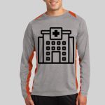 Long Sleeve Heather Colorblock Contender ™ Tee Thumbnail
