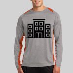 Long Sleeve Heather Colorblock Contender ™ Tee Thumbnail