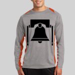 Long Sleeve Heather Colorblock Contender ™ Tee Thumbnail