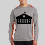 Long Sleeve Heather Colorblock Contender ™ Tee Thumbnail