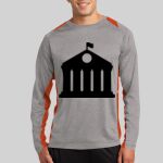 Long Sleeve Heather Colorblock Contender ™ Tee Thumbnail