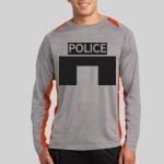 Long Sleeve Heather Colorblock Contender ™ Tee Thumbnail