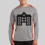 Long Sleeve Heather Colorblock Contender ™ Tee Thumbnail