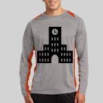 Long Sleeve Heather Colorblock Contender ™ Tee Thumbnail