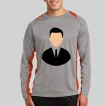 Long Sleeve Heather Colorblock Contender ™ Tee Thumbnail