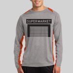 Long Sleeve Heather Colorblock Contender ™ Tee Thumbnail