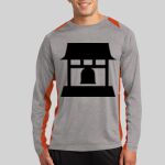 Long Sleeve Heather Colorblock Contender ™ Tee Thumbnail
